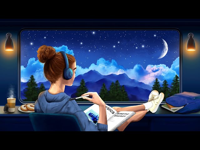 Lofi Train Sounds for Studying & Concentration | Train Ride Study Sesh