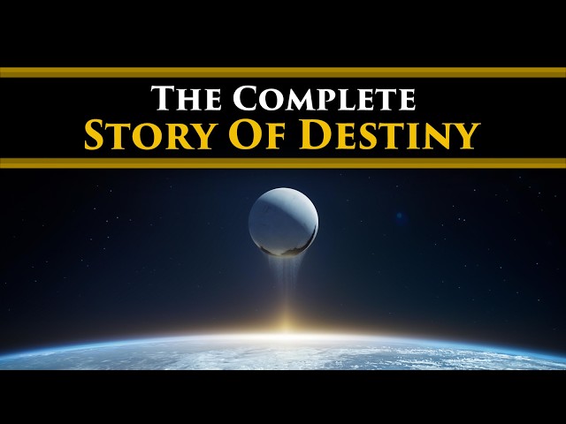 The Complete Story of Destiny! From Origins to Final Shape! Light & Dark Saga Lore & Timeline!