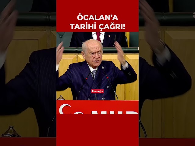 Devlet Bahçeli'den Abdullah Öcalan'a tarihi çağrı!