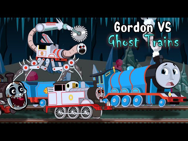 Gordon meets Timothy the Ghost Train #soloanimation