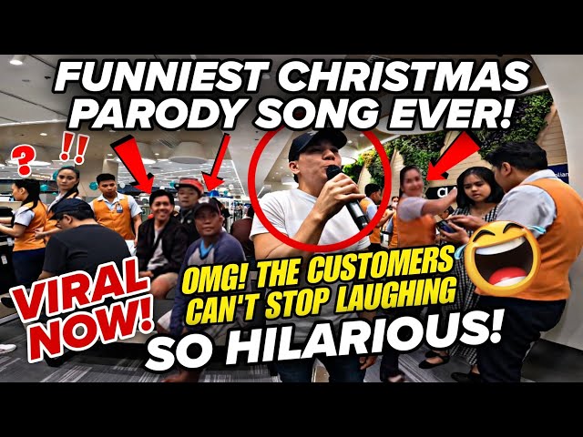 Tawang-tawa Ang Mga Customers Sa Christmas Parody Song Ni Kuya | Must-Watch VIRAL NOW!