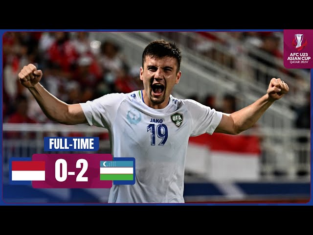 LIVE | AFC U23 Asian Cup Qatar 2024™ | Semi-Finals | Indonesia vs Uzbekistan